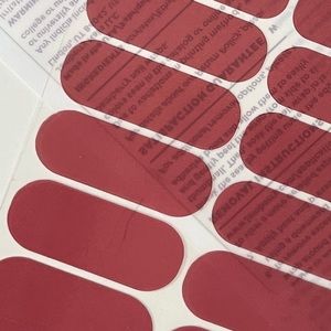 Jamberry Nail Wraps Red sheer True Love Tint style